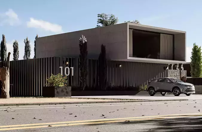 Modern Exterior House Container Design