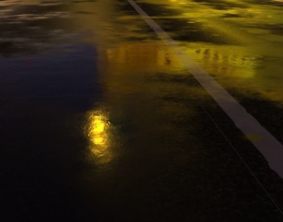 Animation road and rain 3D model_12