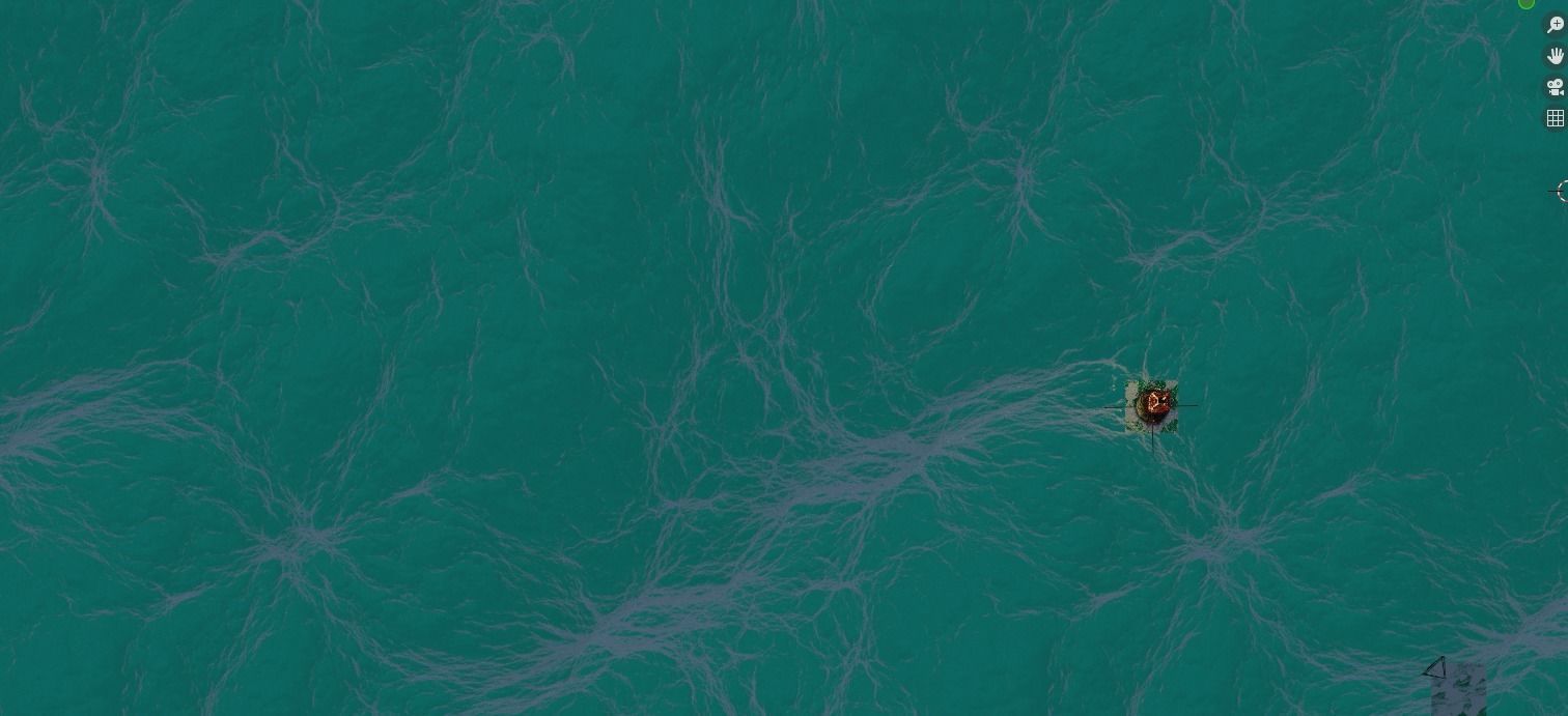 Ocean lighthouse in Free 3D model_5