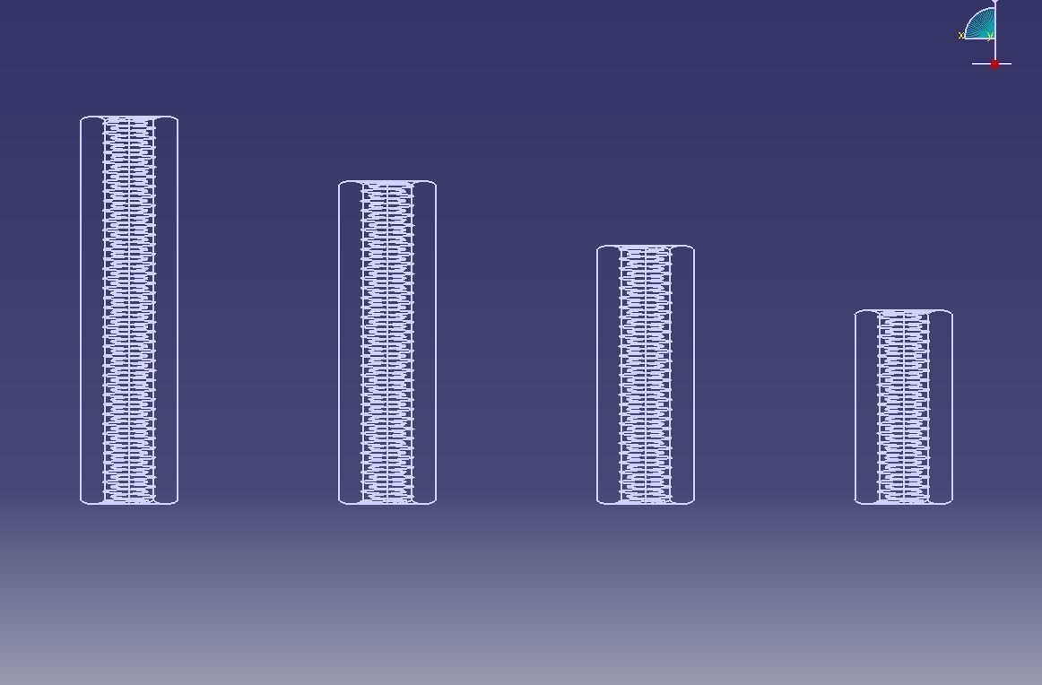 M8 Hexagonal Stud Connector 3D print model_13