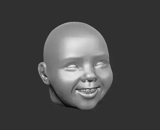 Head 64 3D print model