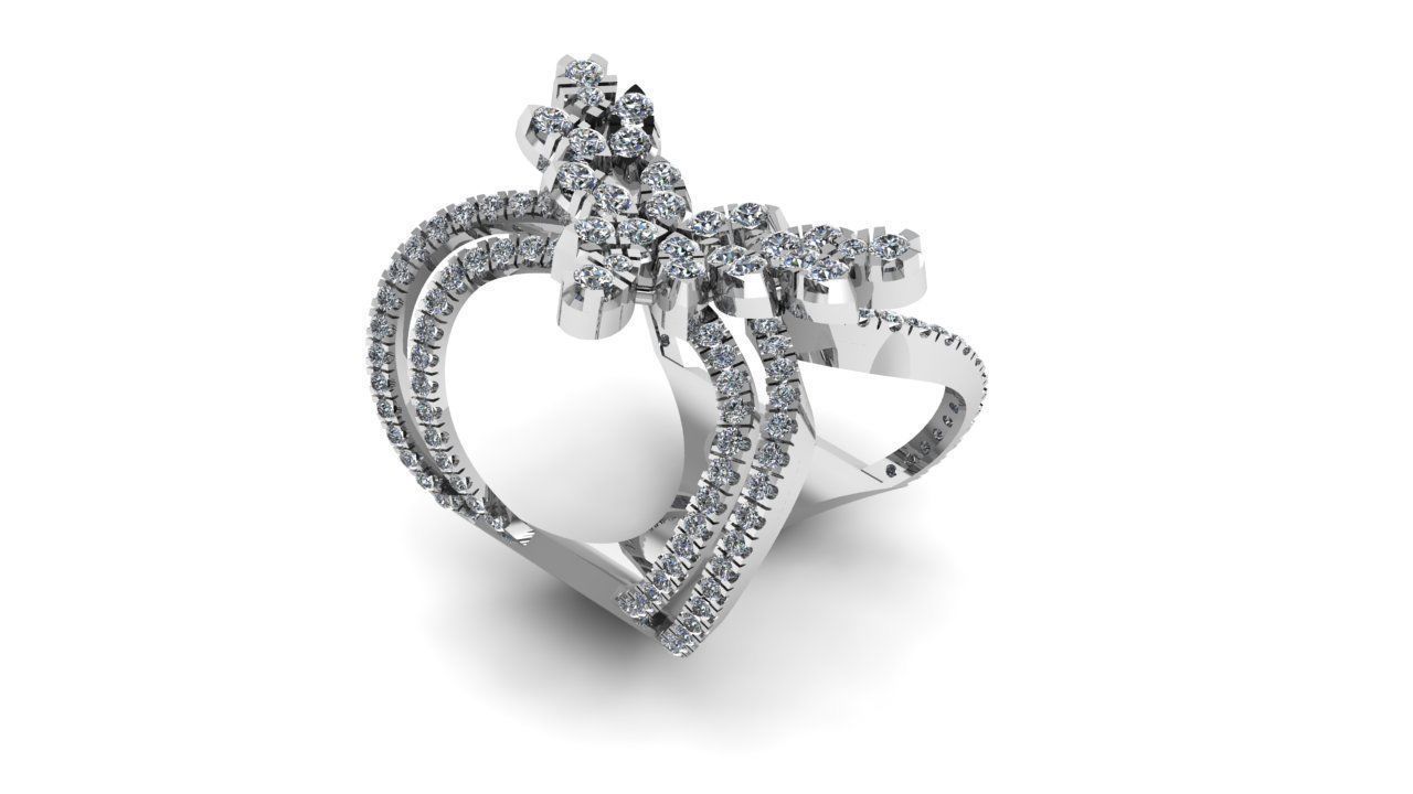 Rings 3D print model_2