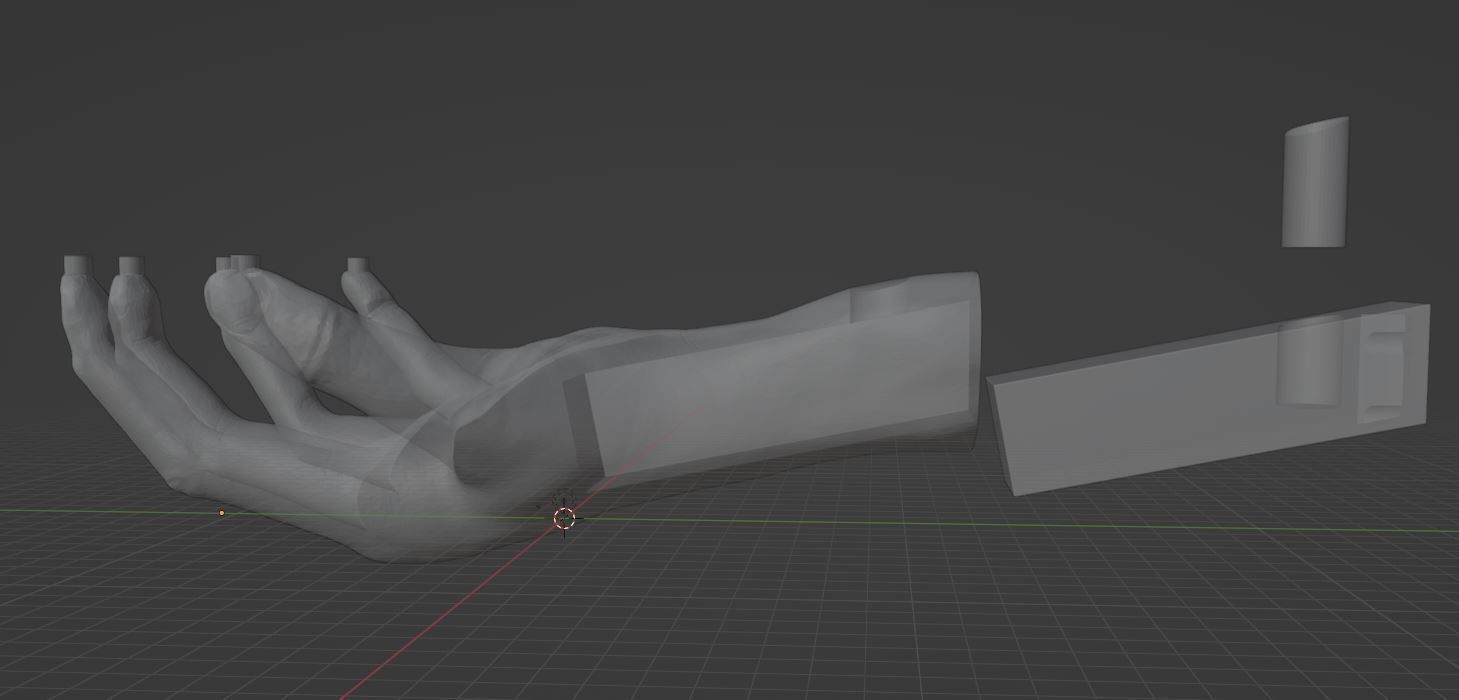 HAND SHELF 3D print model_13