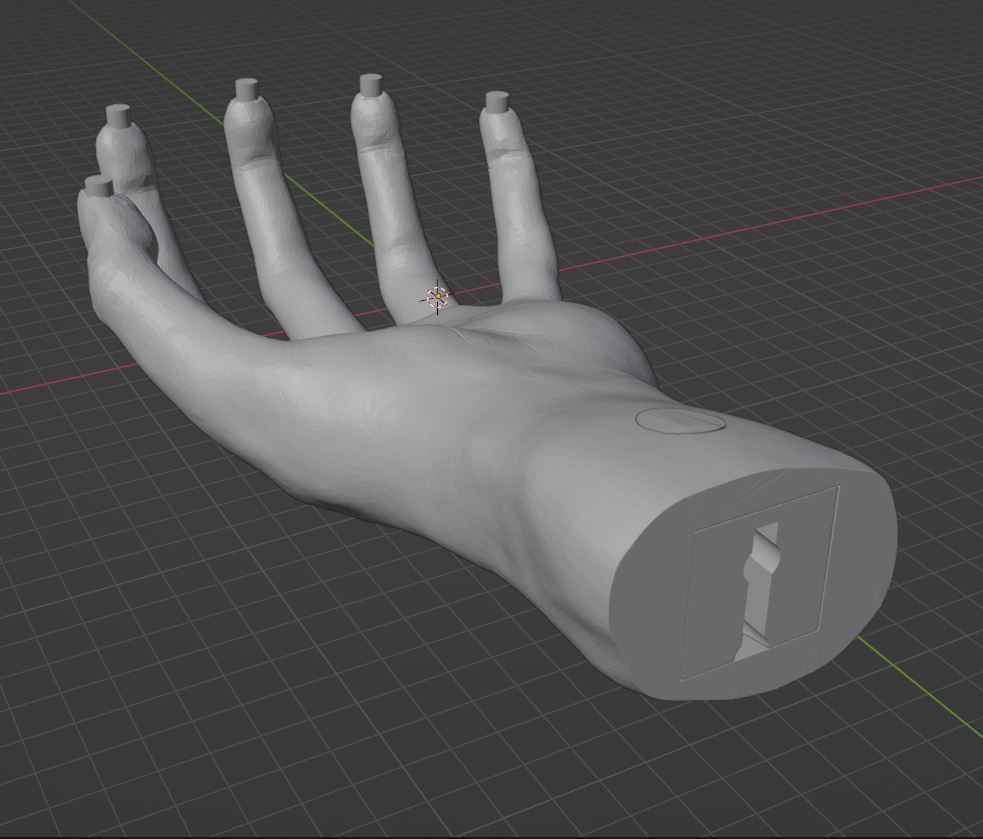 HAND SHELF 3D print model_8