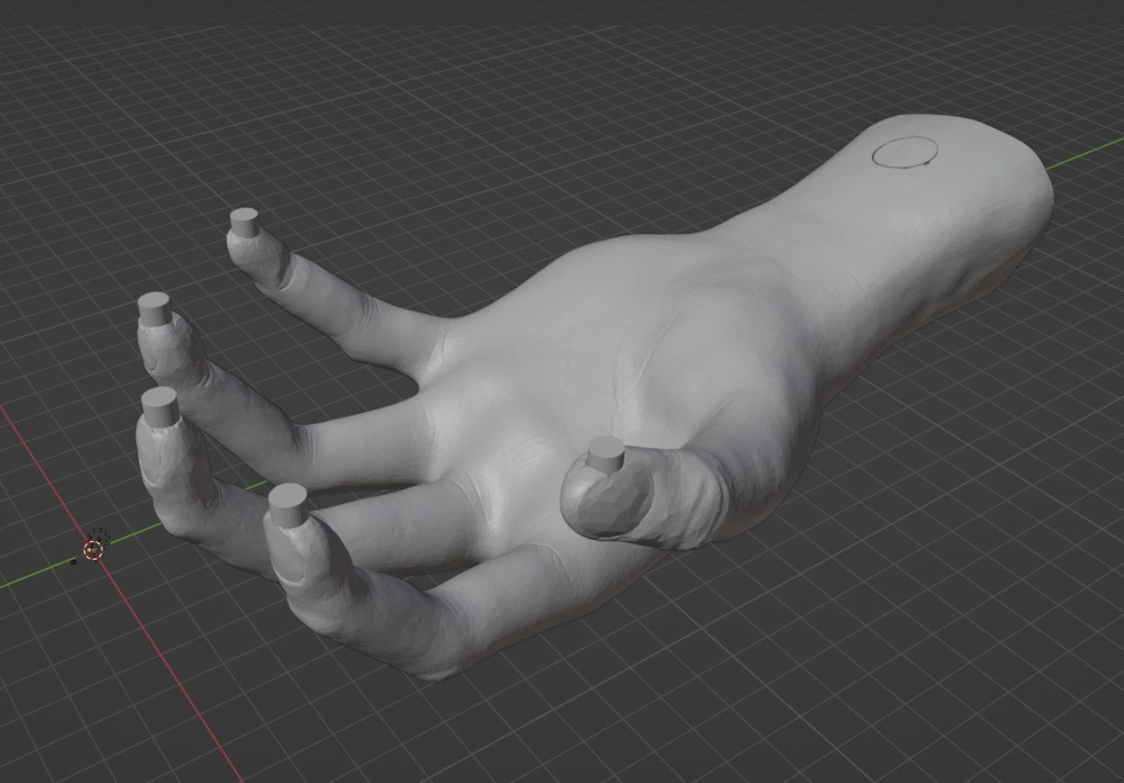 HAND SHELF 3D print model_7