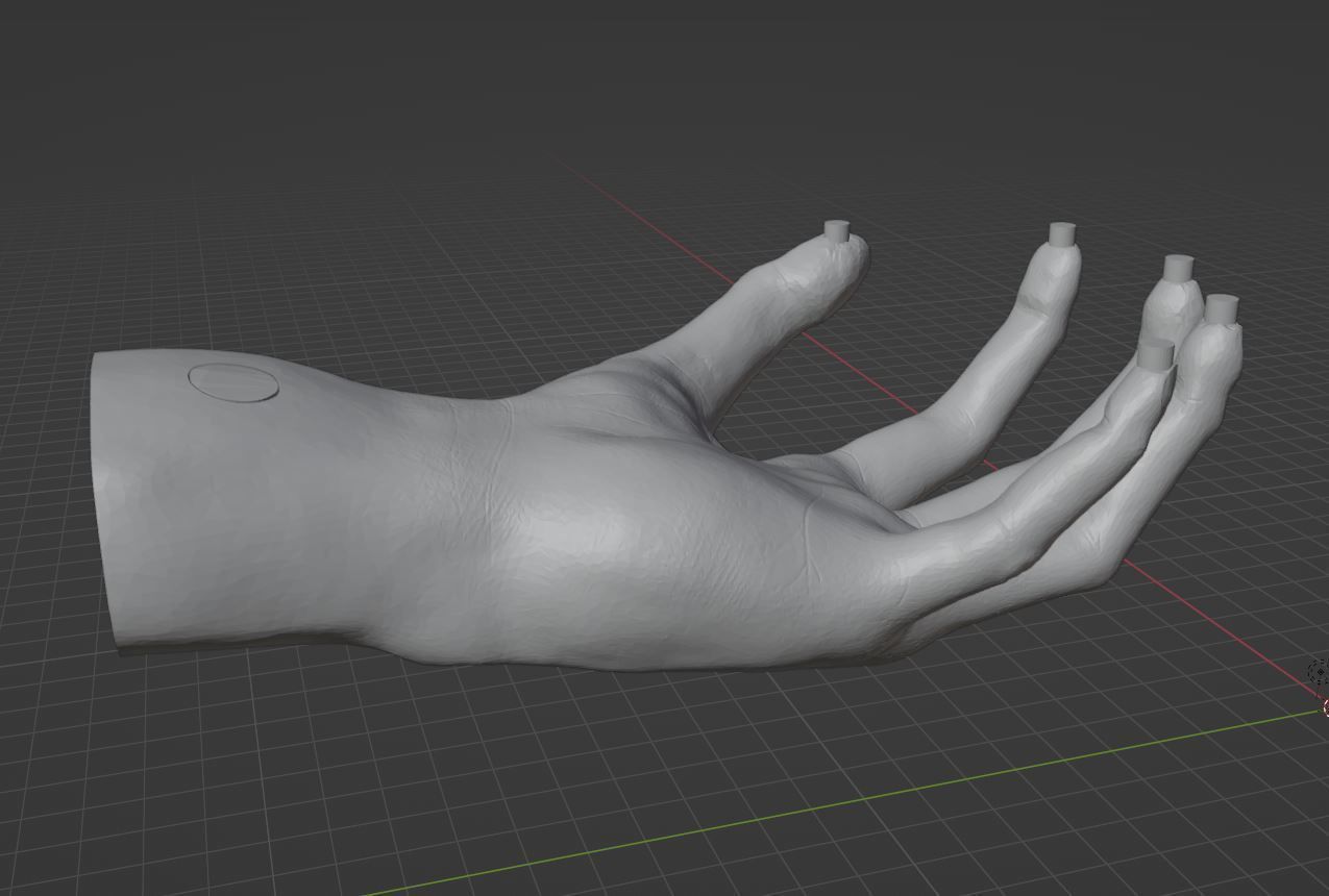 HAND SHELF 3D print model_9