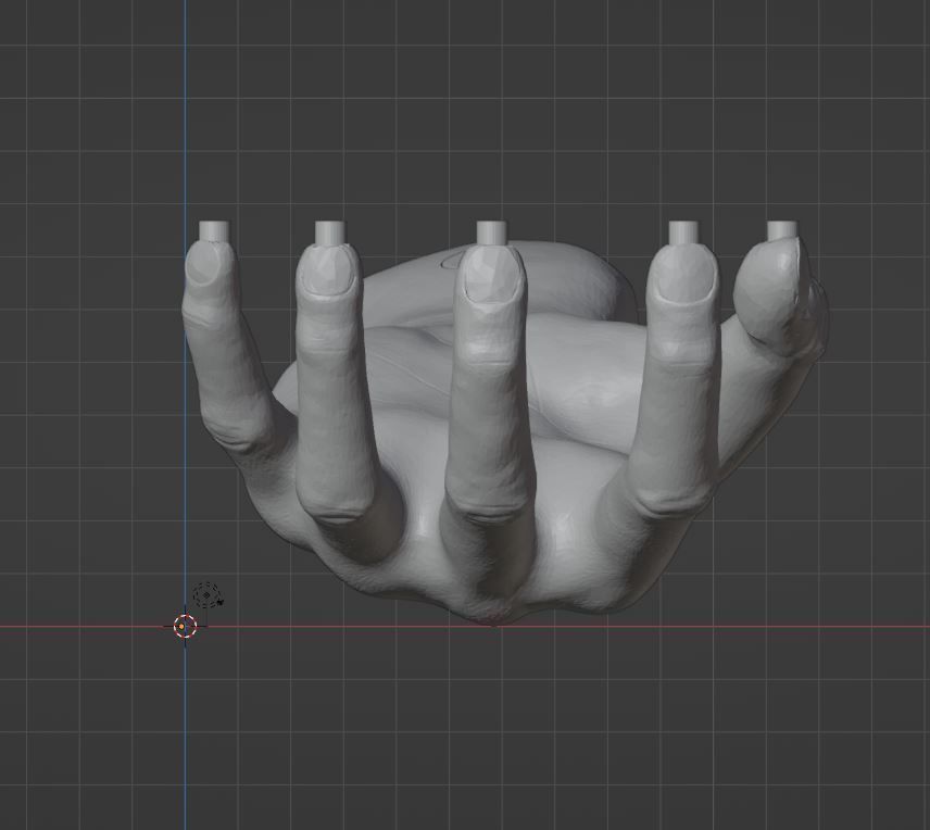 HAND SHELF 3D print model_10