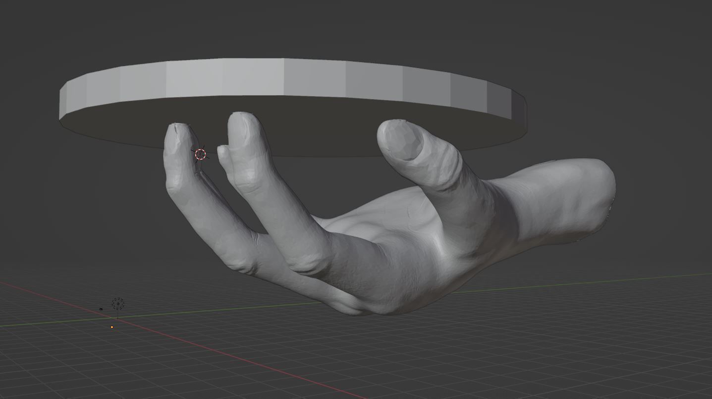 HAND SHELF 3D print model_14