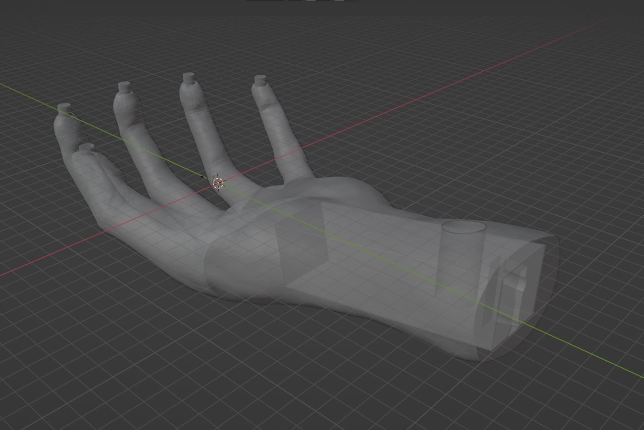 HAND SHELF 3D print model_12