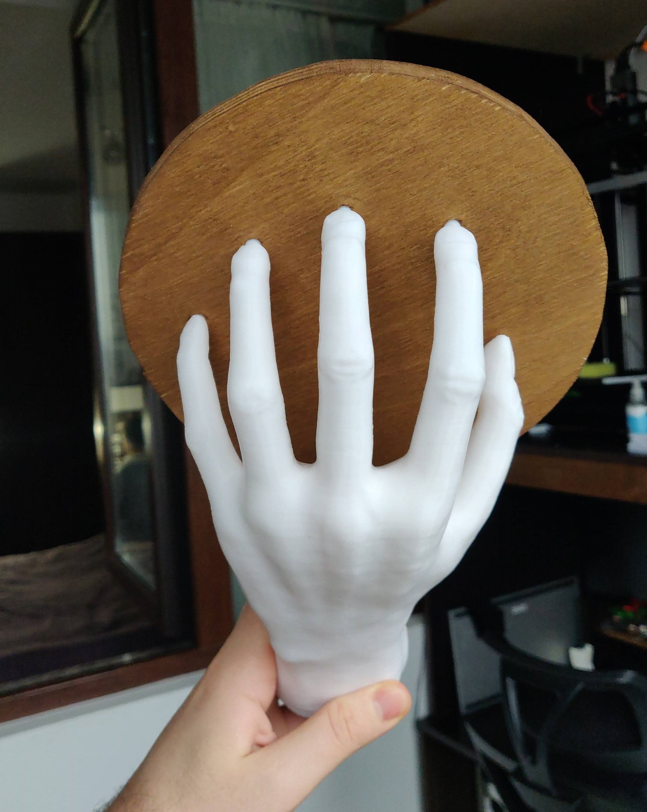 HAND SHELF 3D print model_4