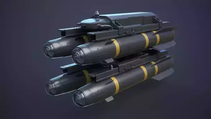 AGM-114 Hellfire 3D model