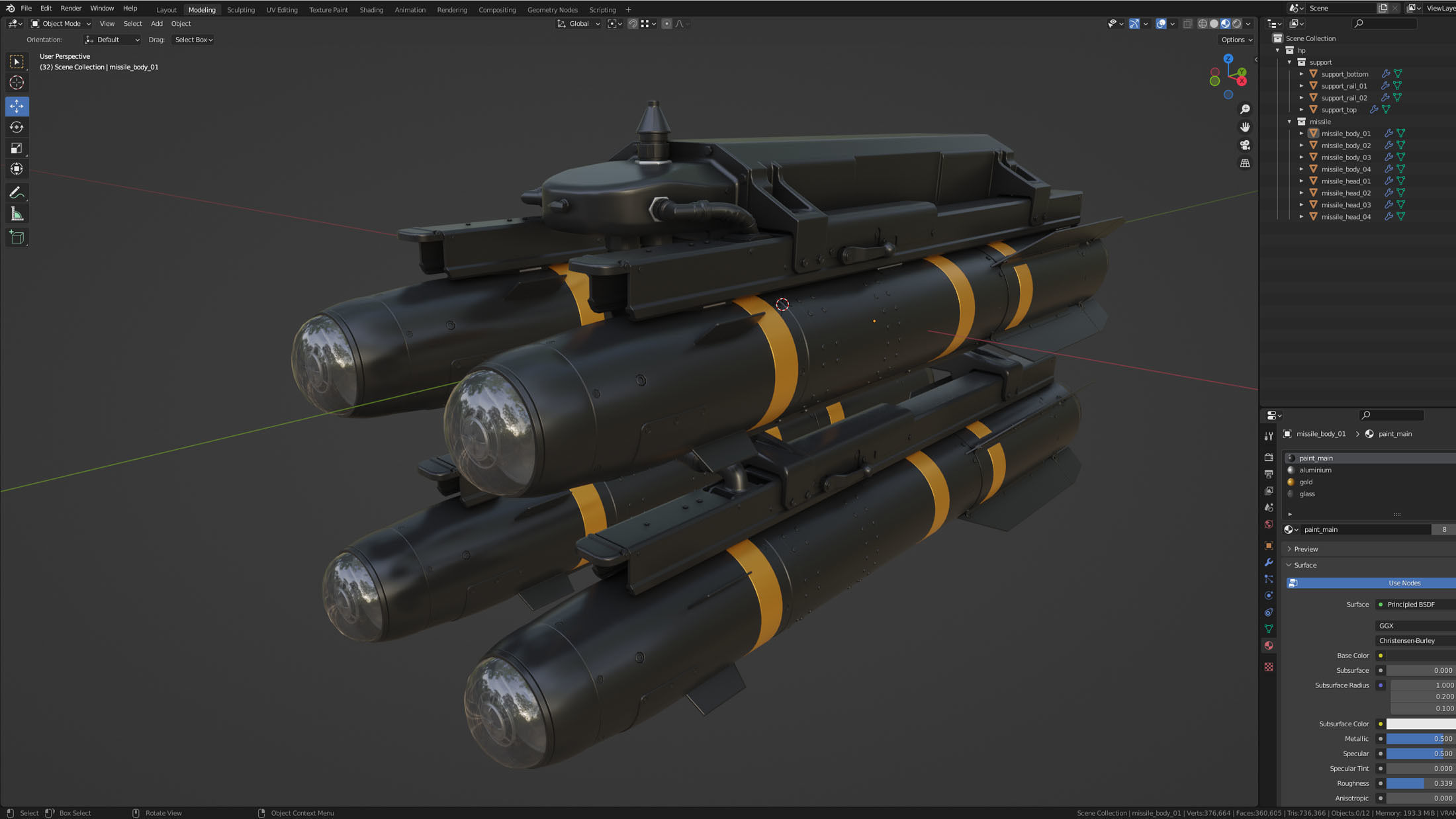 AGM-114 Hellfire 3D model_12