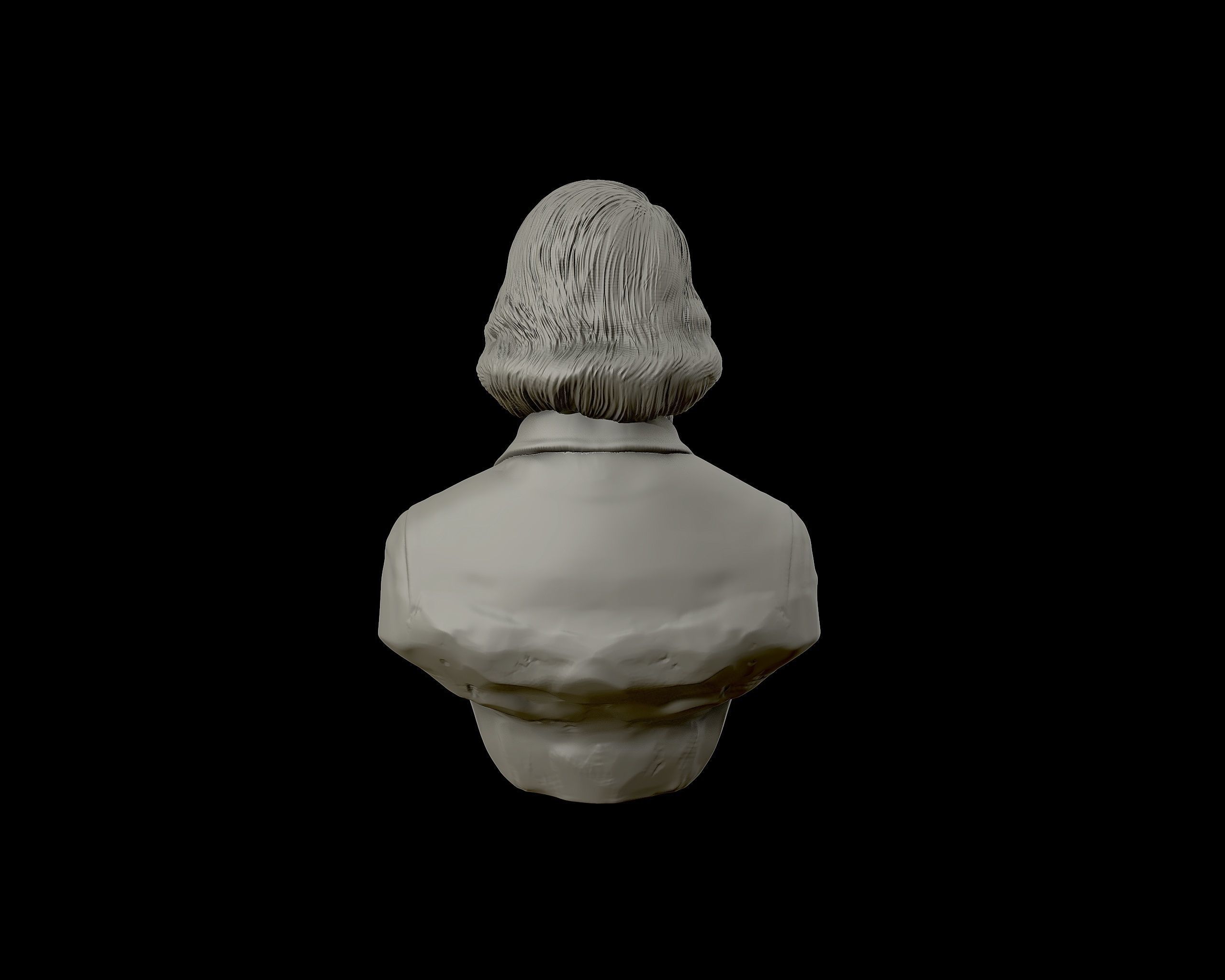 General Ambrose Powell Hill  bust sculpture 3D print model_17