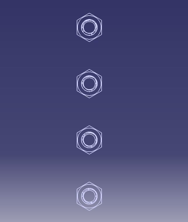 M14 Hexagonal Stud Connector 3D print model_22