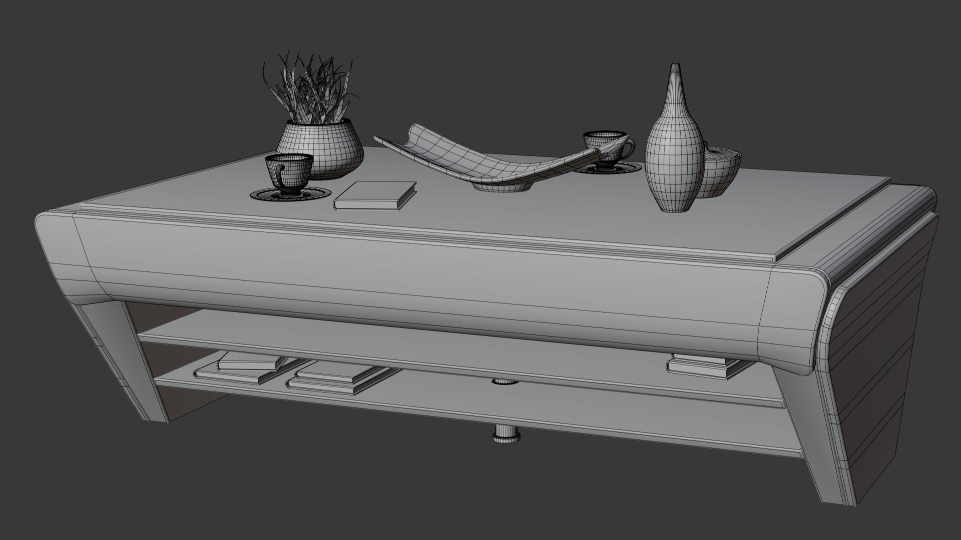 Coffee Table PART19 3D model_8