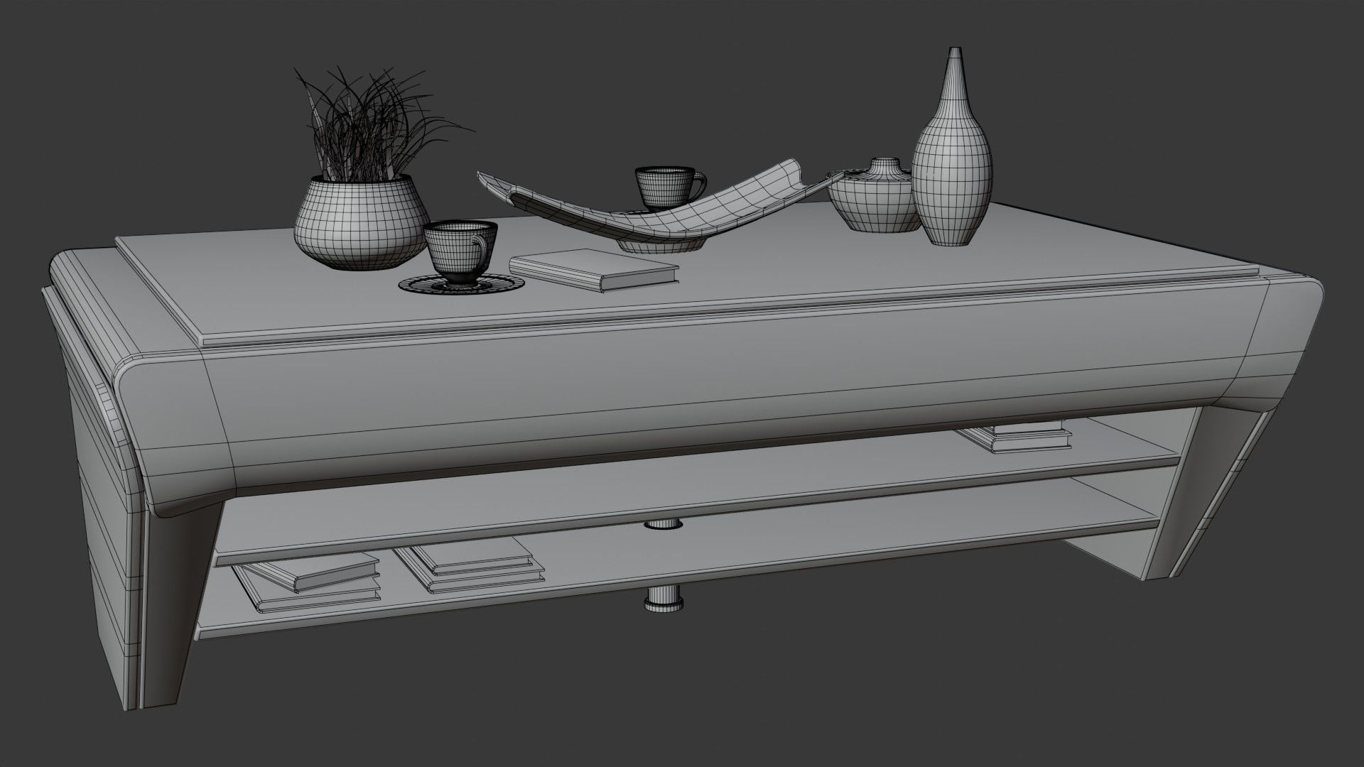 Coffee Table PART19 3D model_12