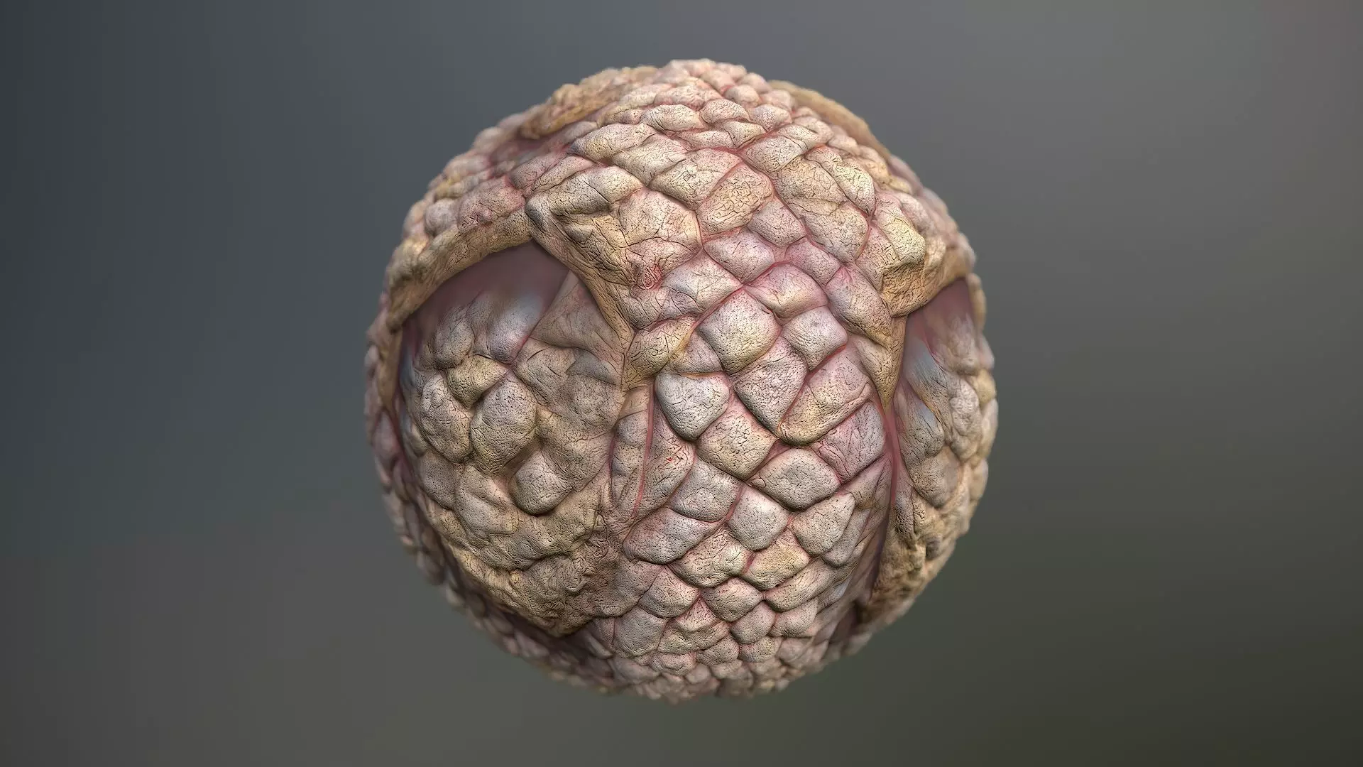 Material Skin Monster 49 Seamless PBR Texture Texture_0