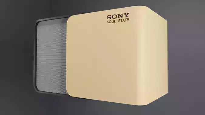 Sony TR-1825 AM Radio 3D model