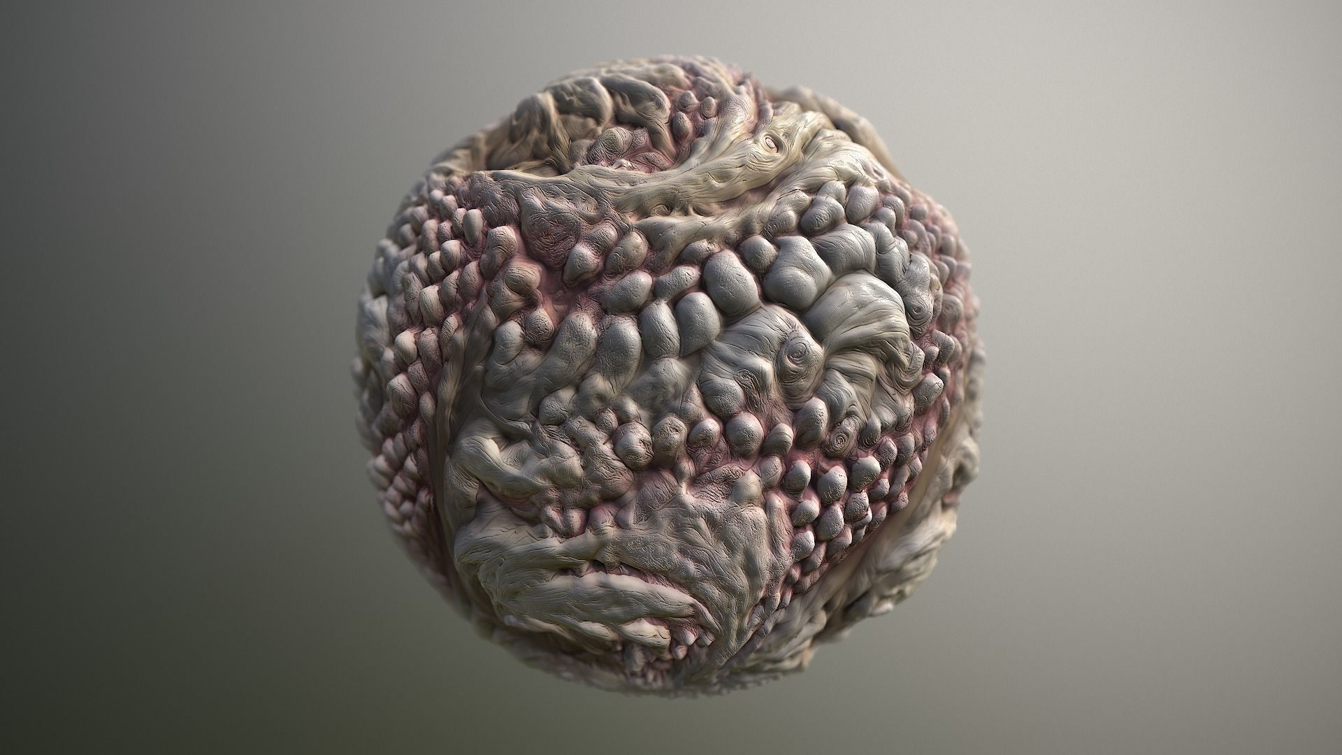 Material Skin Monster 48 Seamless PBR Texture Texture_16