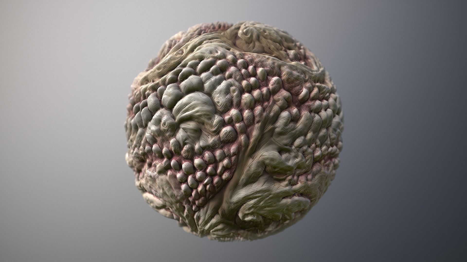 Material Skin Monster 48 Seamless PBR Texture Texture_7