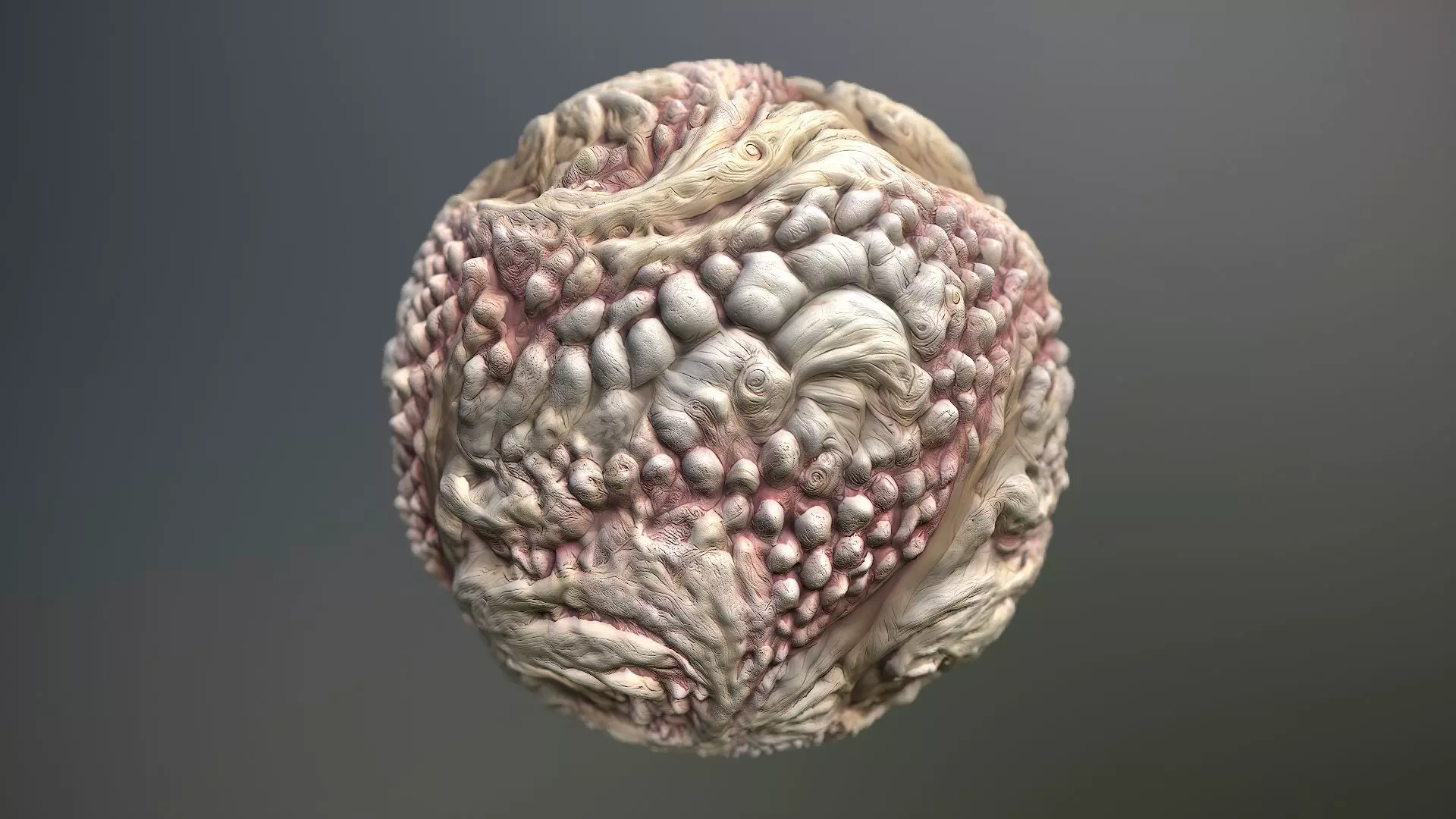 Material Skin Monster 48 Seamless PBR Texture Texture_0