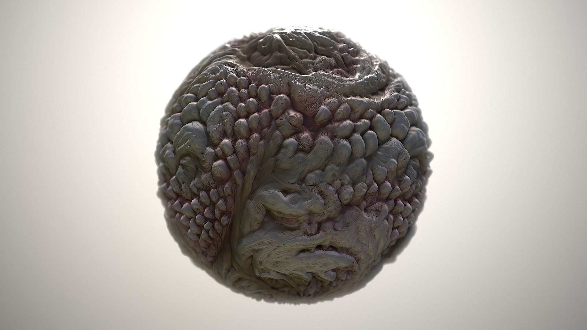 Material Skin Monster 48 Seamless PBR Texture Texture_21
