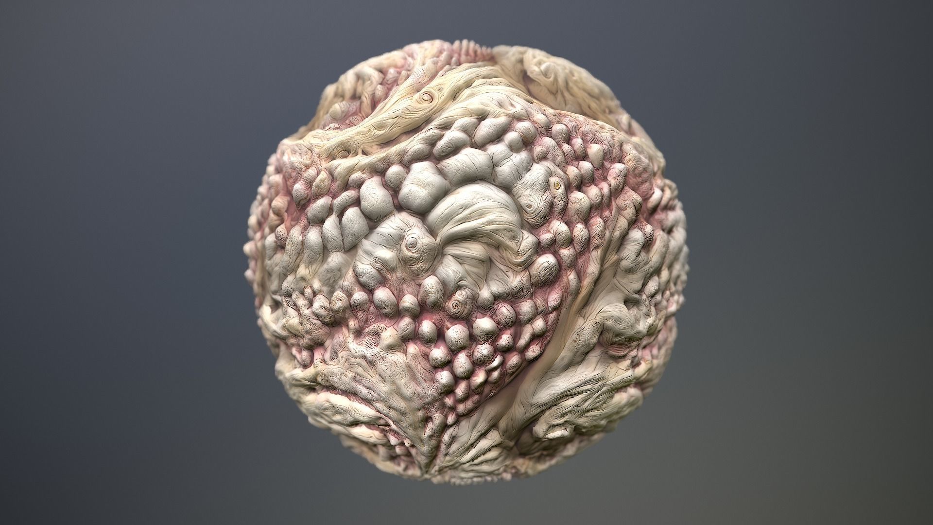 Material Skin Monster 48 Seamless PBR Texture Texture_11