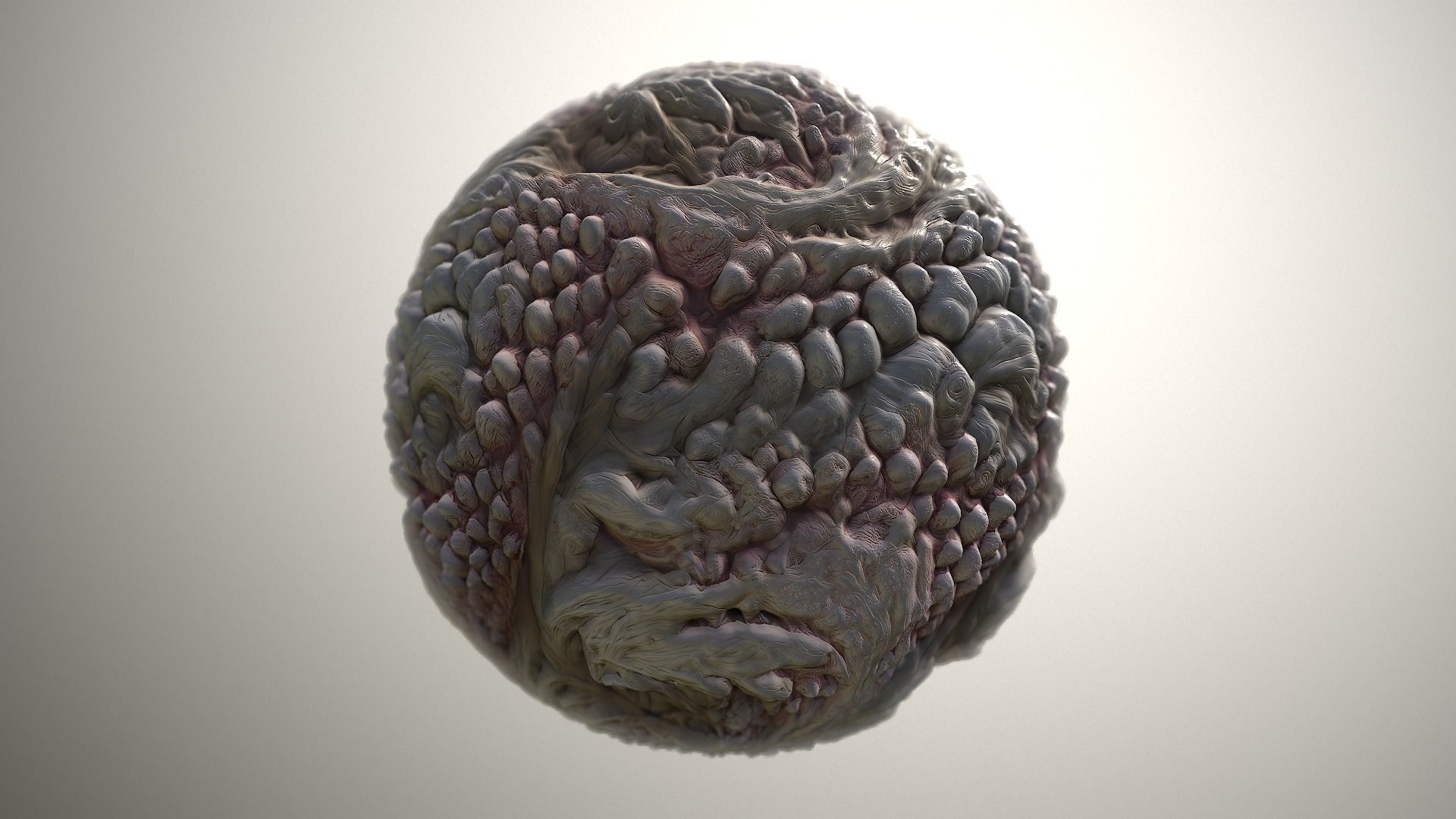 Material Skin Monster 48 Seamless PBR Texture Texture_19