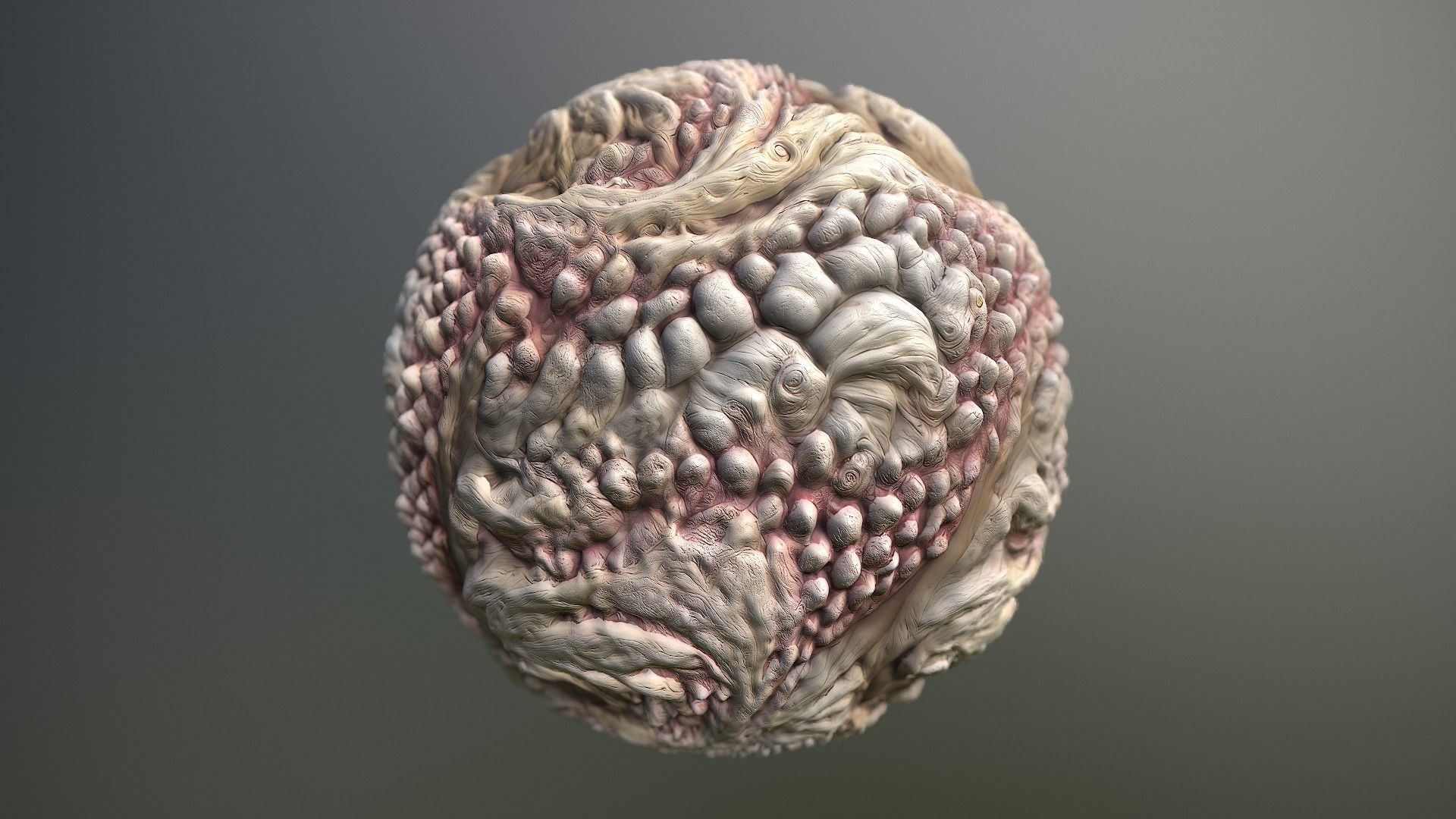 Material Skin Monster 48 Seamless PBR Texture Texture_13
