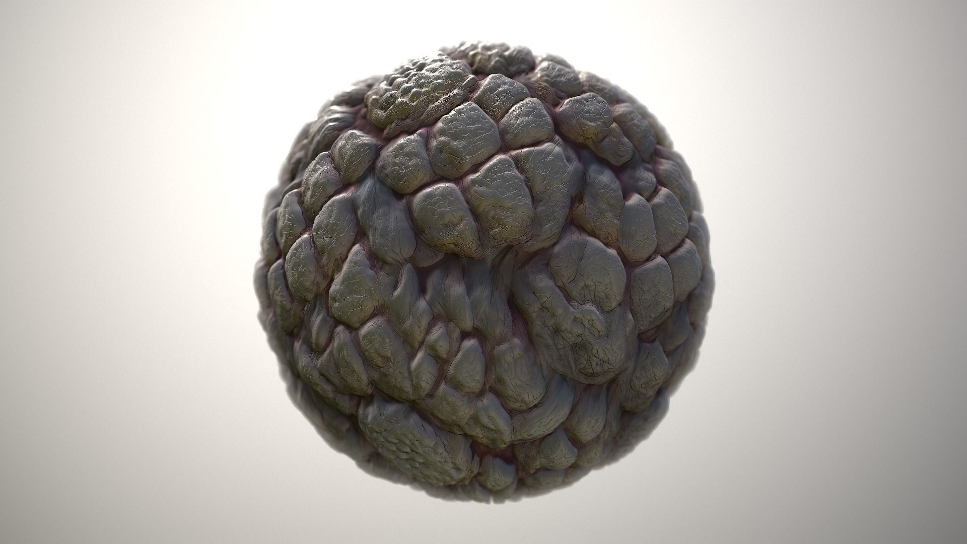 Material Skin Monster 47 Seamless PBR Texture Texture_3