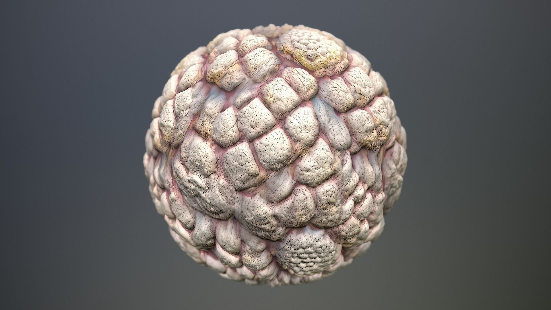 Material Skin Monster 47 Seamless PBR Texture Texture_12