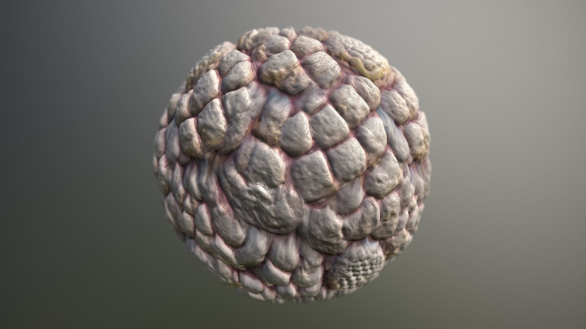 Material Skin Monster 47 Seamless PBR Texture Texture_15
