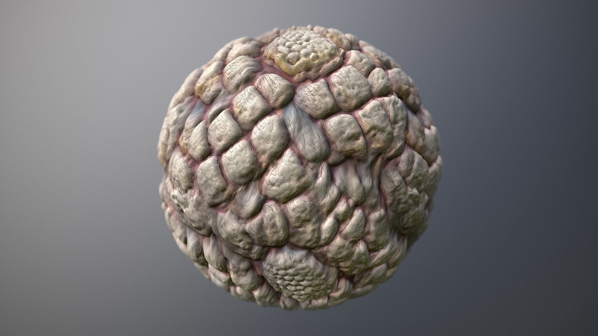 Material Skin Monster 47 Seamless PBR Texture Texture_8