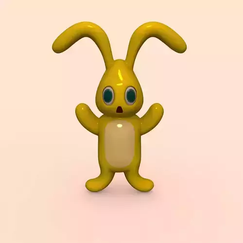 bunny 3d model 3D print model