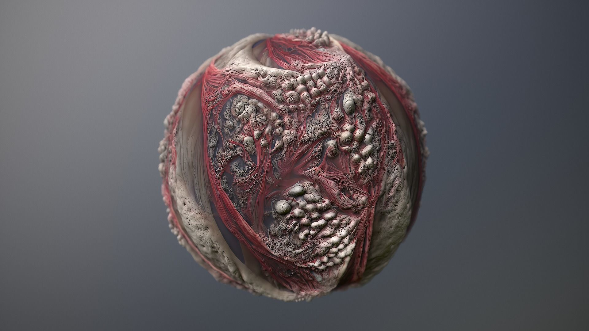 Material Skin Monster 45 Seamless PBR Texture Texture_9