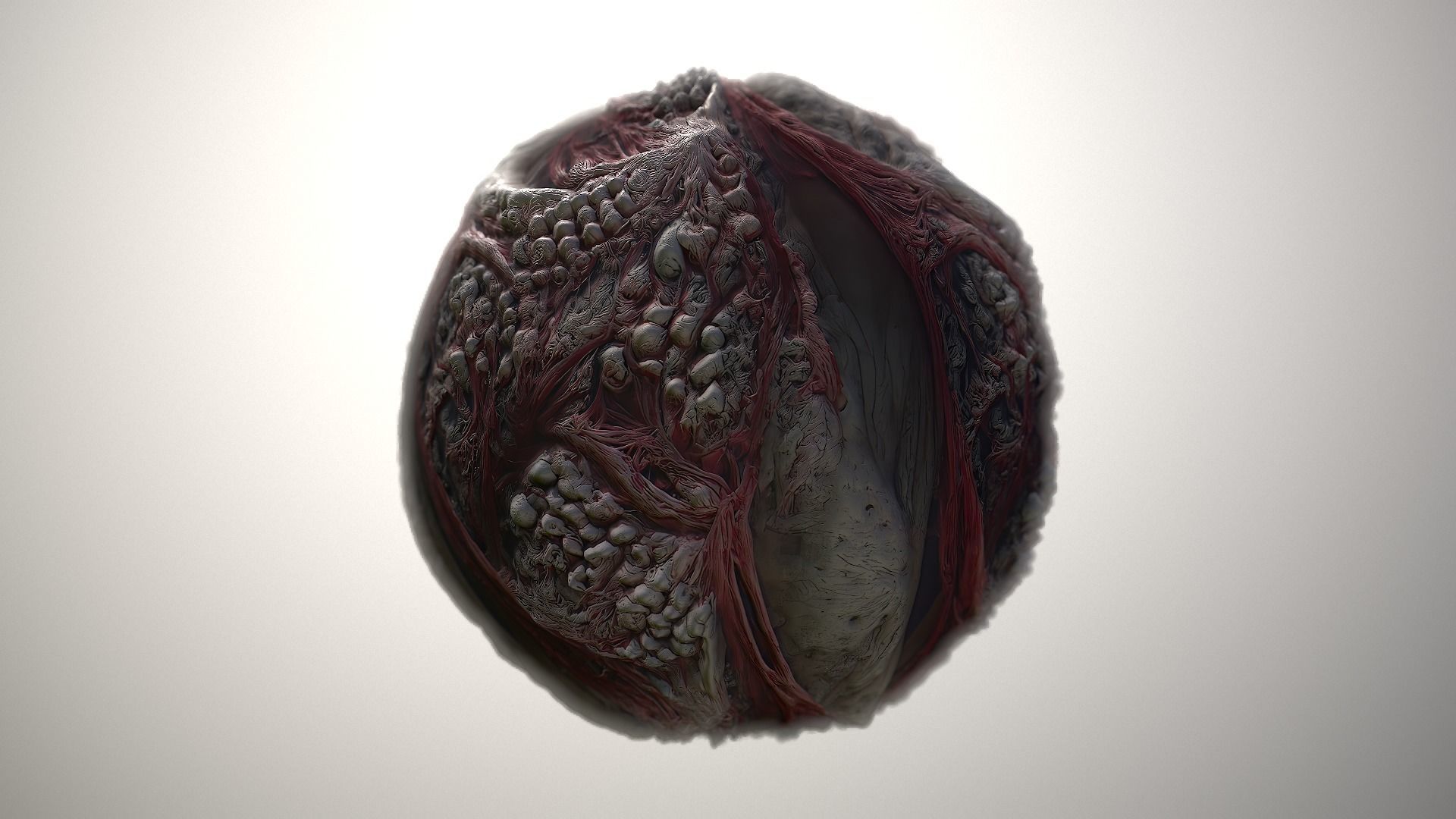 Material Skin Monster 45 Seamless PBR Texture Texture_3