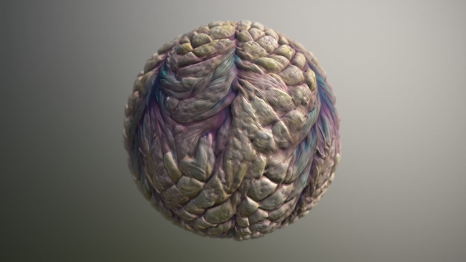 Material Skin Monster 44 Seamless PBR Texture Texture_16