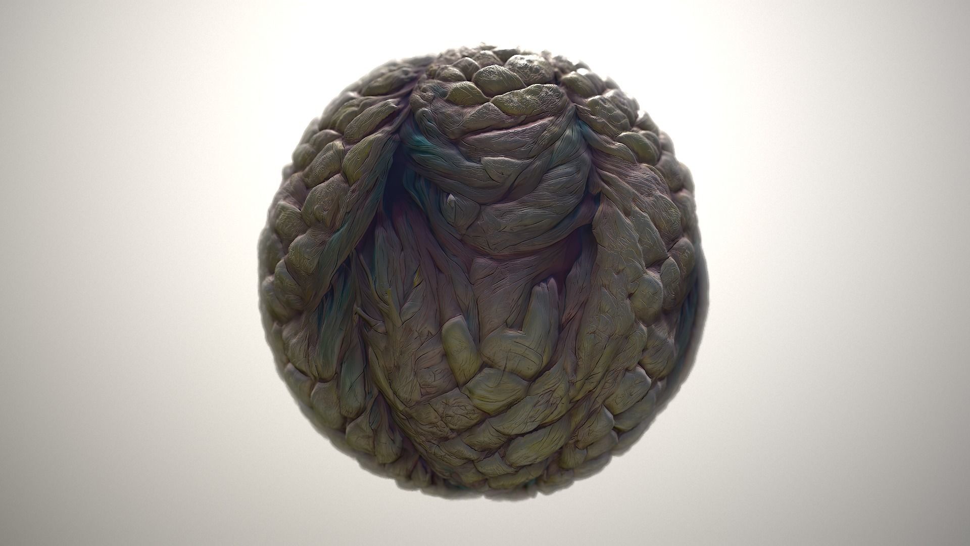 Material Skin Monster 44 Seamless PBR Texture Texture_21