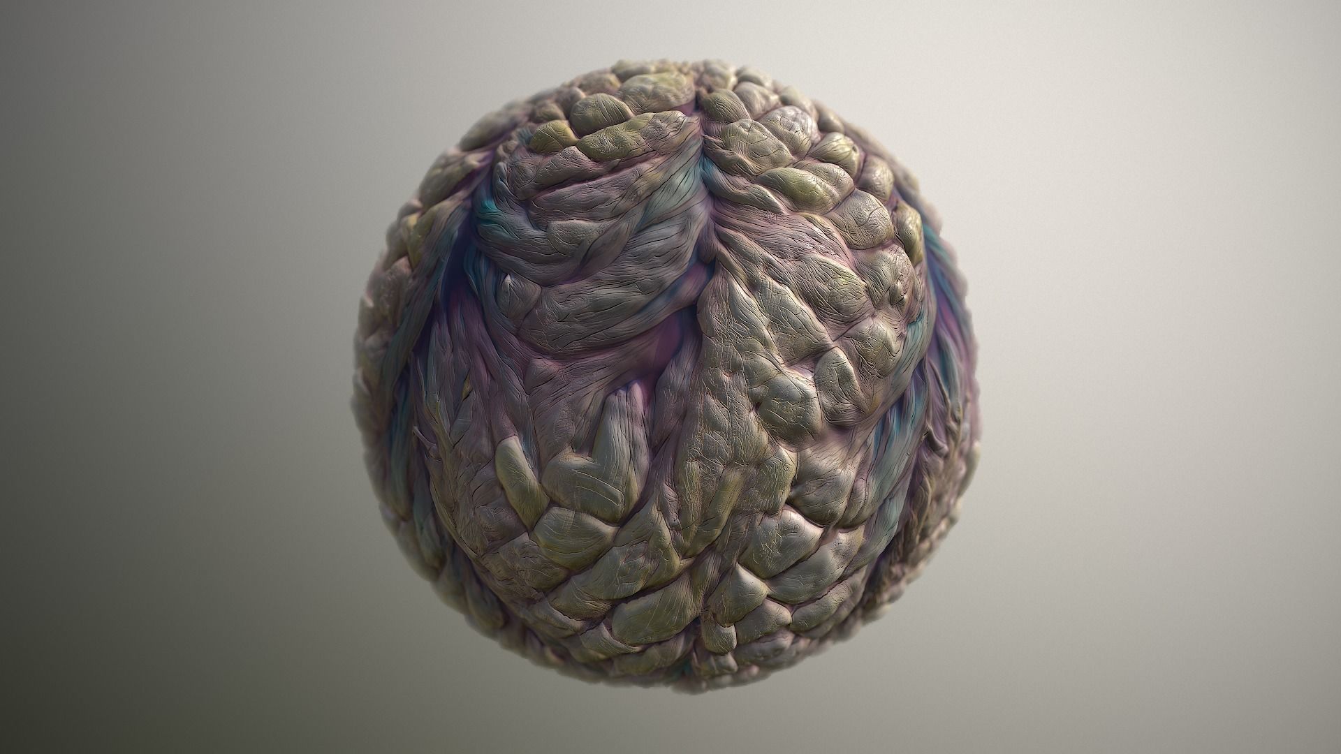 Material Skin Monster 44 Seamless PBR Texture Texture_17