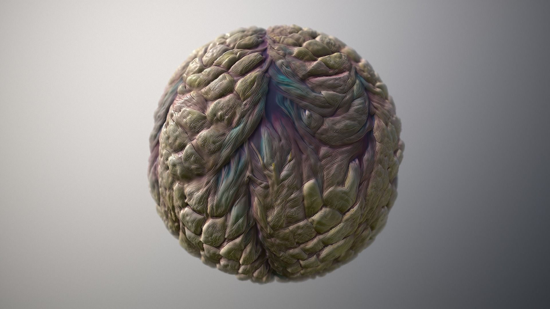 Material Skin Monster 44 Seamless PBR Texture Texture_6