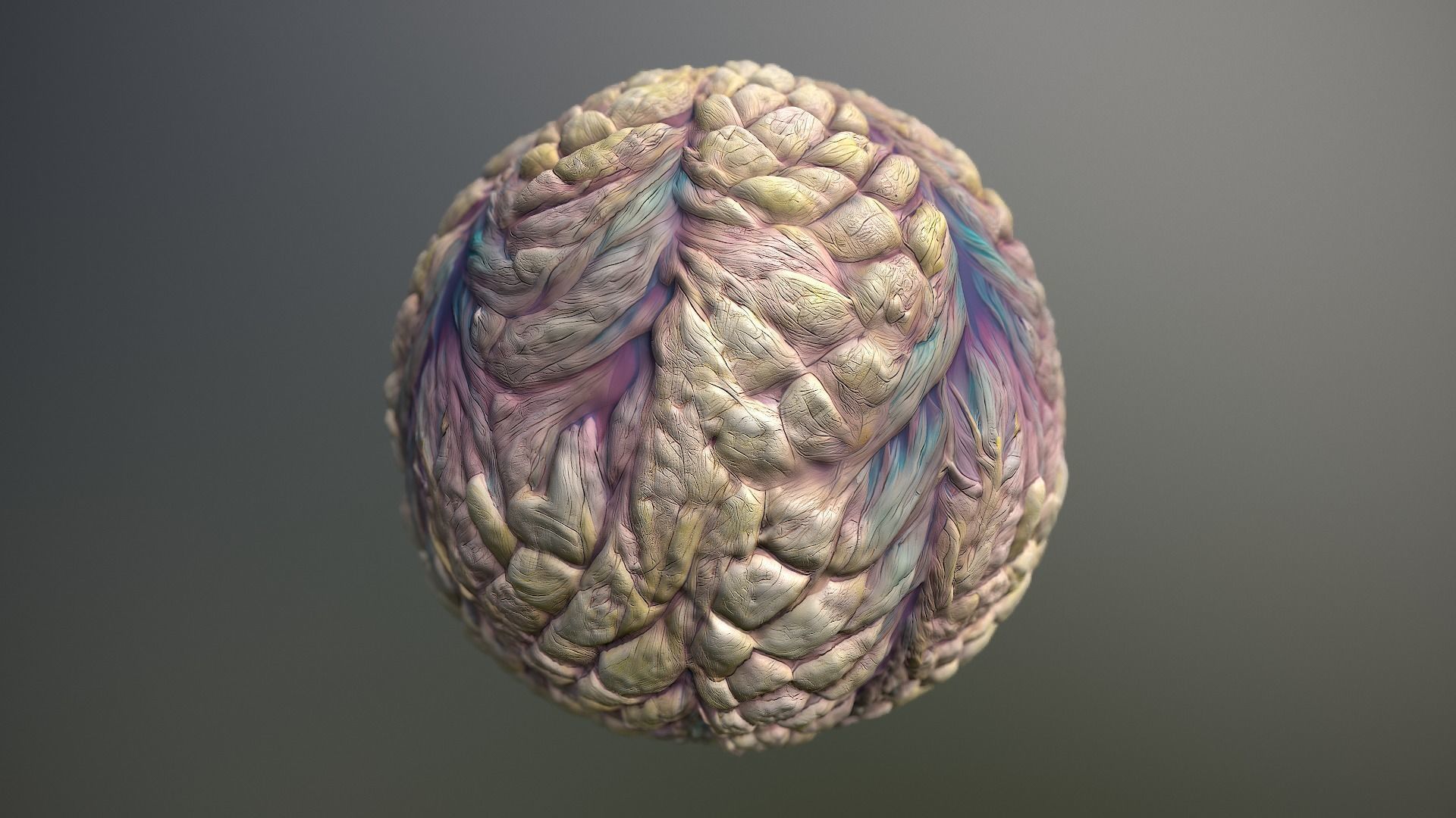 Material Skin Monster 44 Seamless PBR Texture Texture_13
