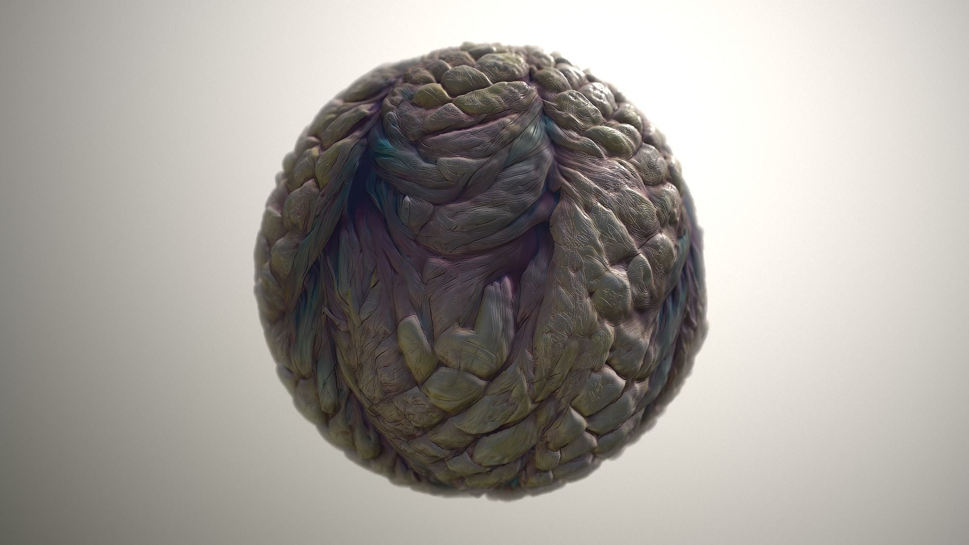 Material Skin Monster 44 Seamless PBR Texture Texture_19