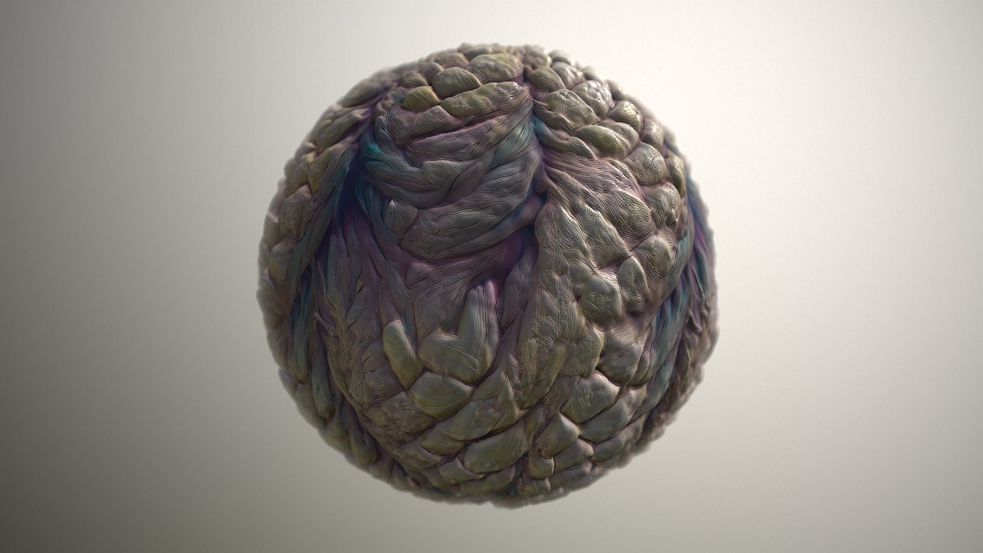 Material Skin Monster 44 Seamless PBR Texture Texture_18