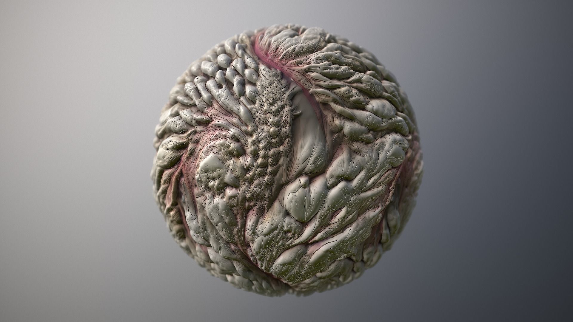 Material Skin Monster 43 Seamless PBR Texture Texture_7