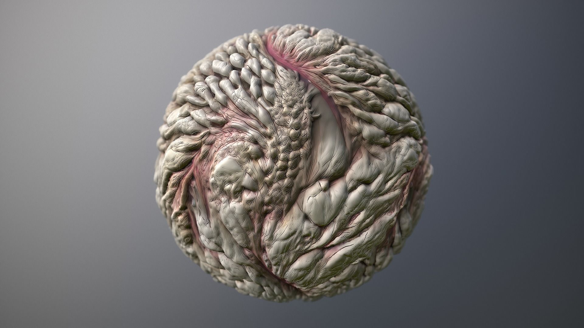 Material Skin Monster 43 Seamless PBR Texture Texture_8