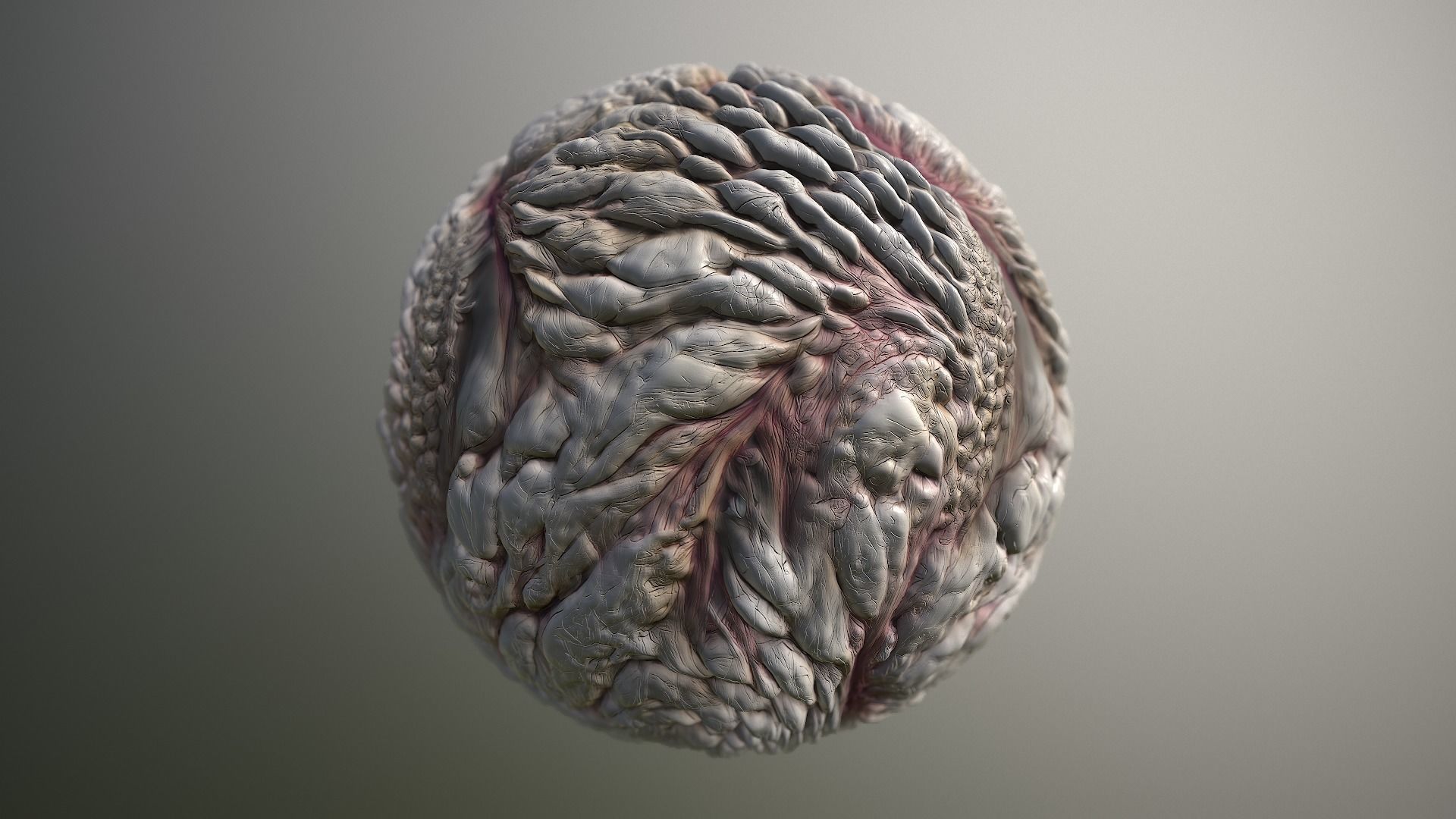 Material Skin Monster 43 Seamless PBR Texture Texture_16