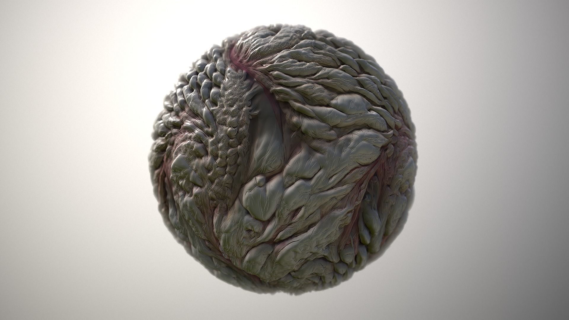 Material Skin Monster 43 Seamless PBR Texture Texture_4