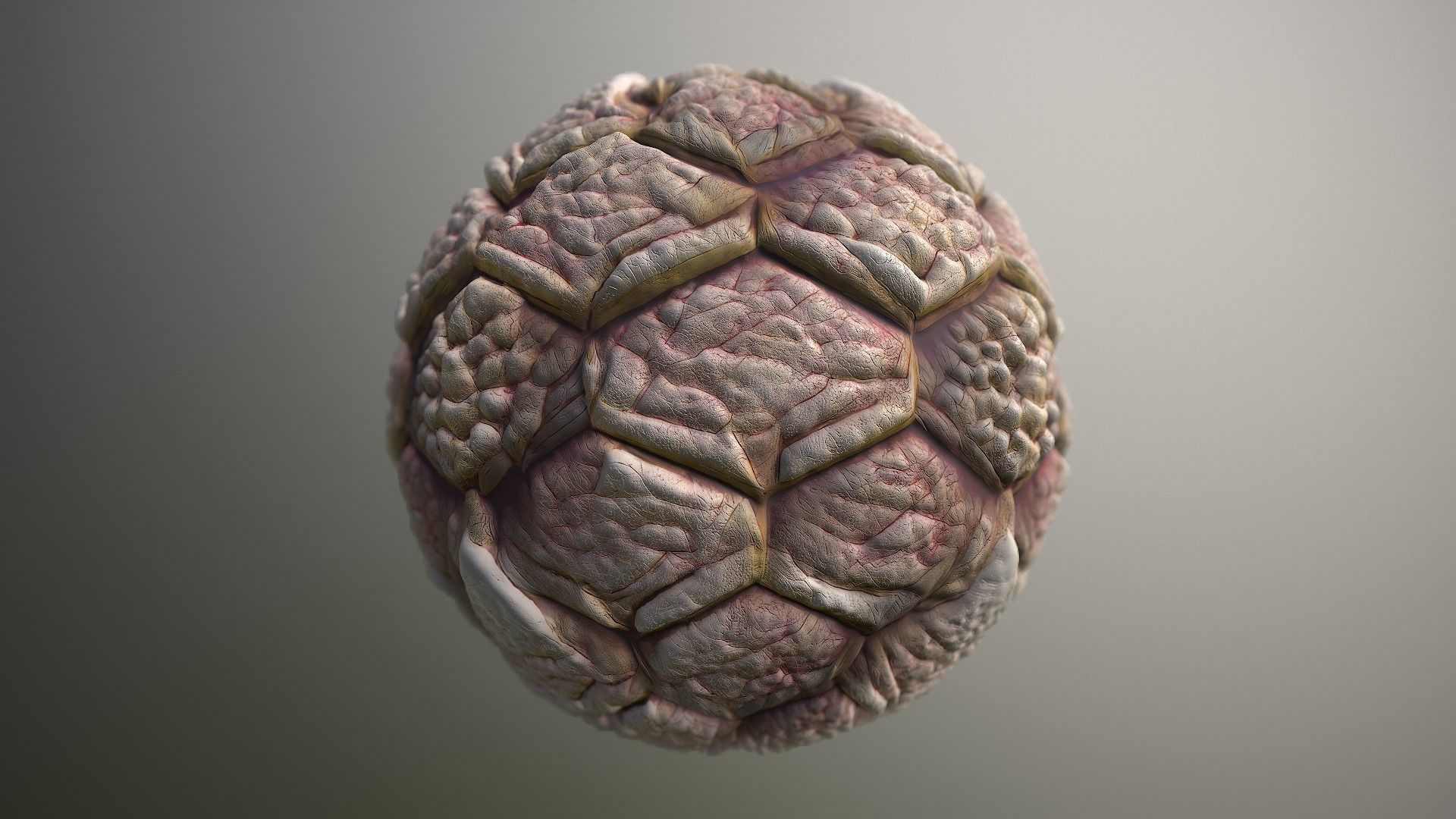 Material Skin Monster 42 Seamless PBR Texture Texture_16