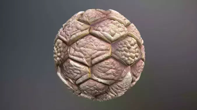 Material Skin Monster 42 Seamless PBR Texture Texture