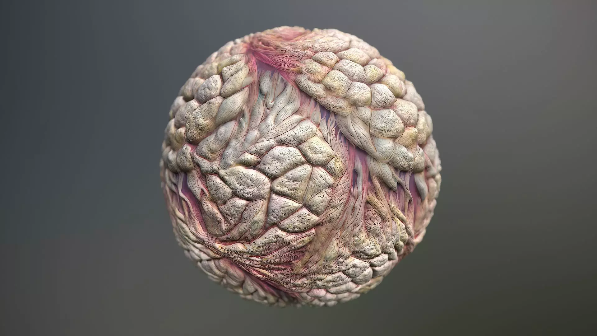 Material Skin Monster 41 Seamless PBR Texture Texture